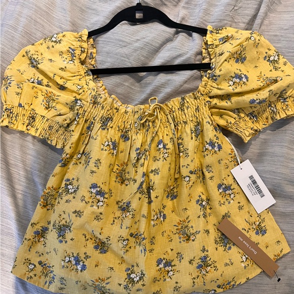 Reformation Brinley Linen Top - Picture 4 of 5